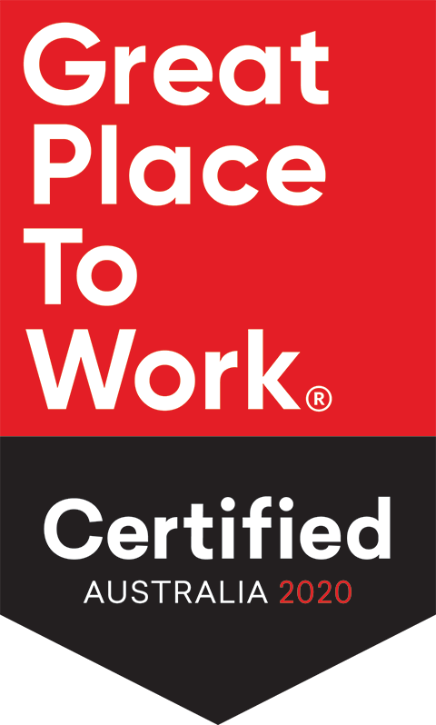Great Place to Work Certified Australia 2020