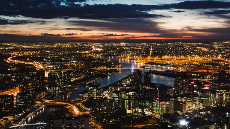 melbourne night tall