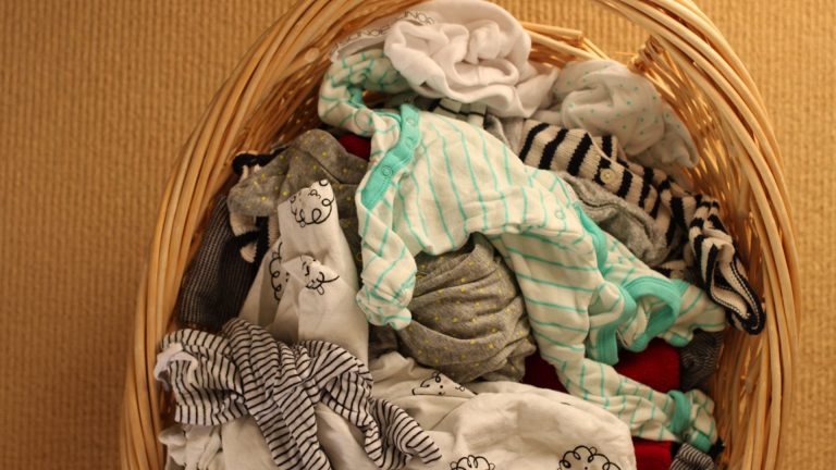 Washing in a basket