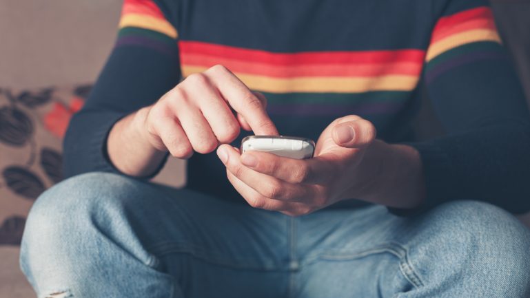 man-using-mobile-phone
