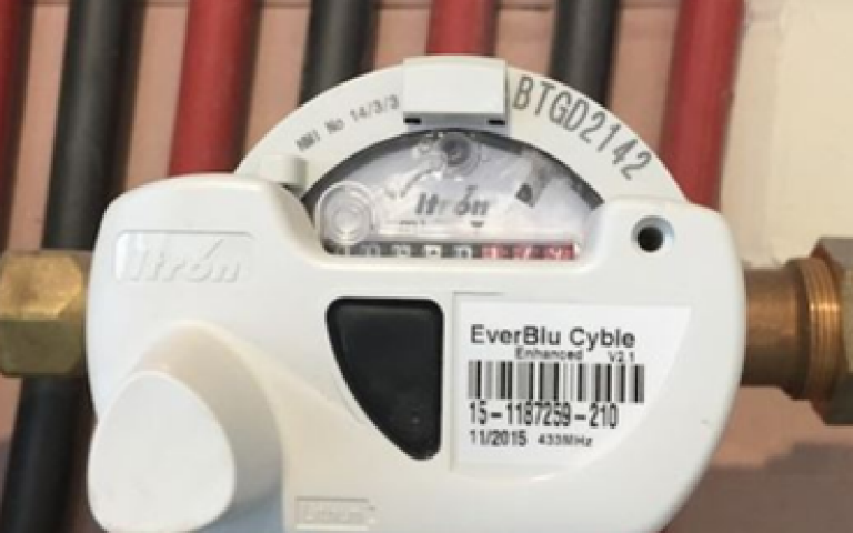 actaris cyble remote read meter
