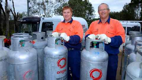 Forklift Gas 15kg Gas Bottle 18kg Gas Bottle Origin Energy