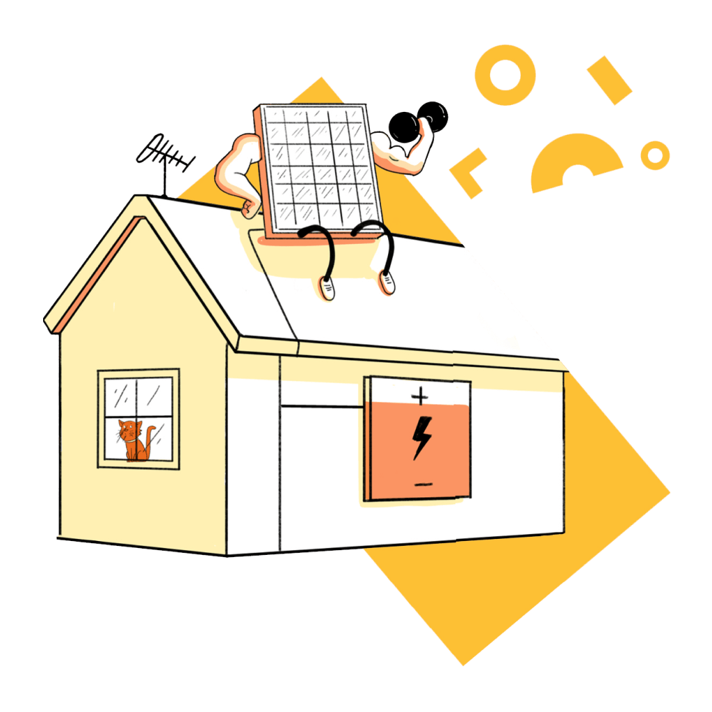 My solar set up Origin Energy