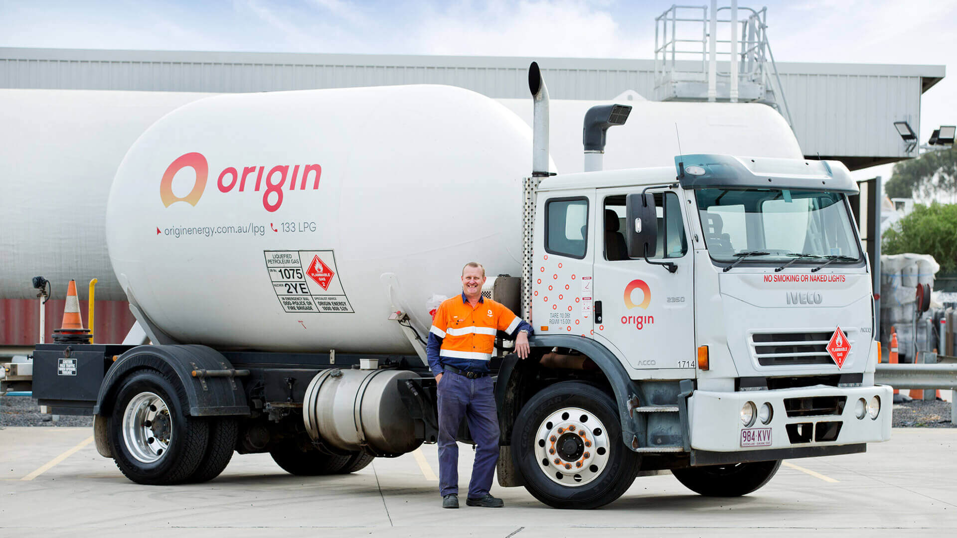 LPG for business Origin Energy