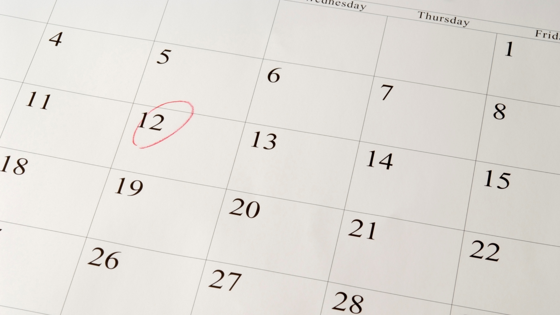 date-circled-on-calendar