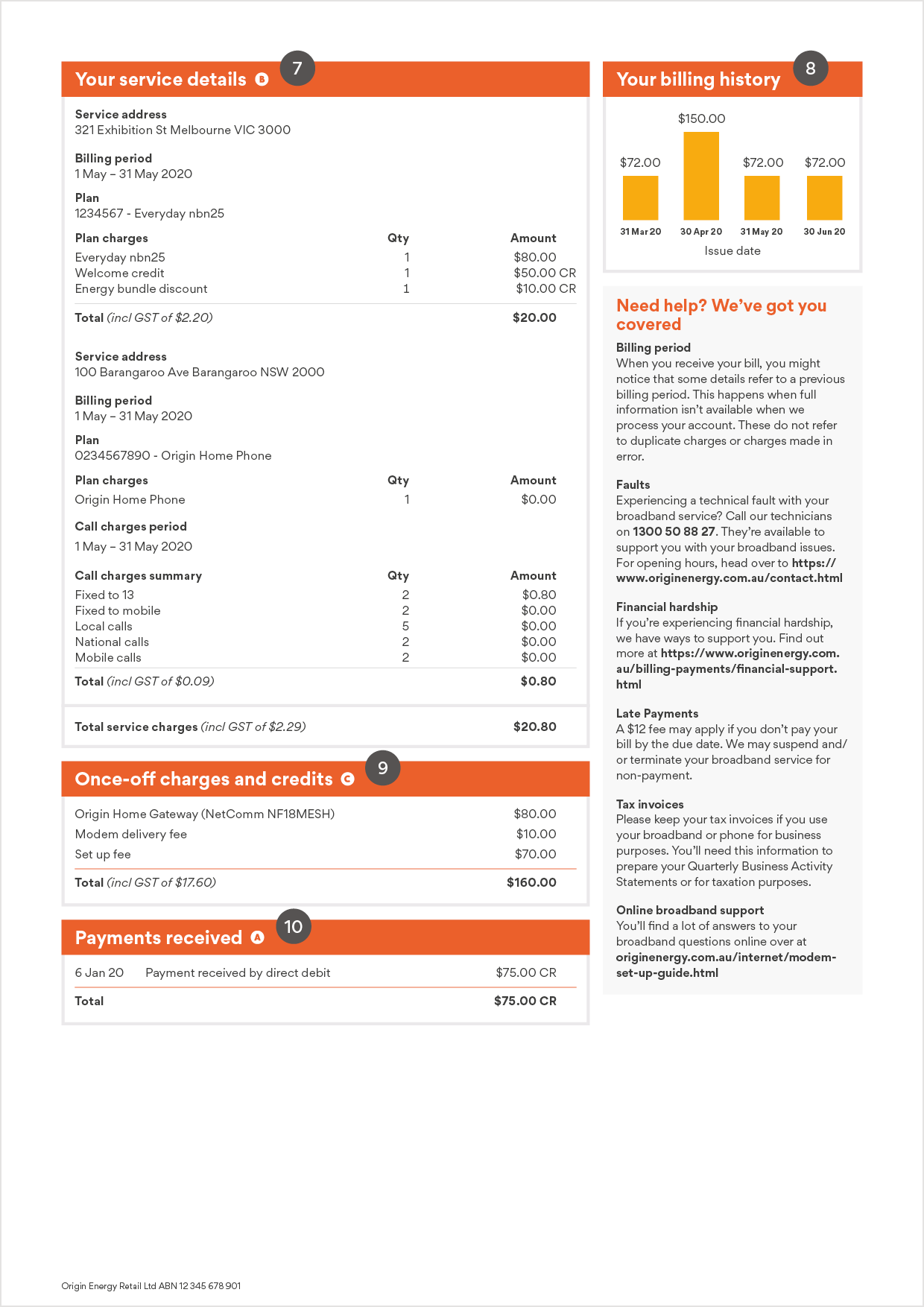 Broadband bill page 2