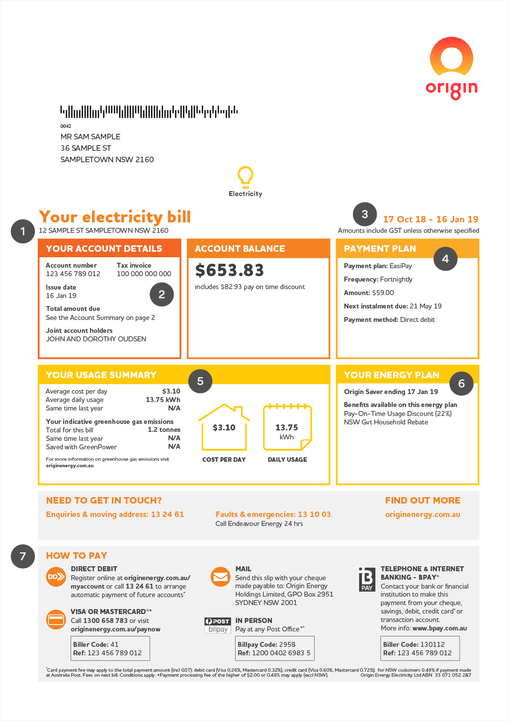 how-to-read-your-bill-origin-energy