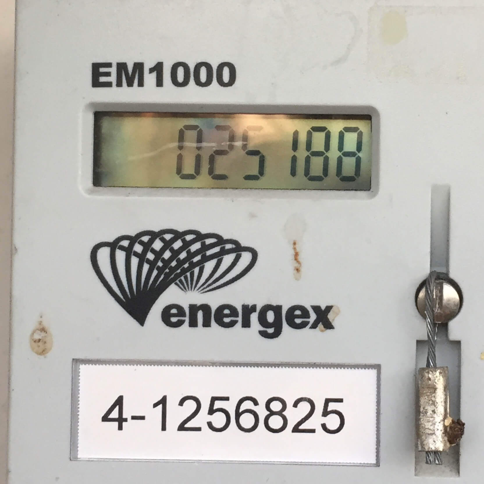 Gas digital display