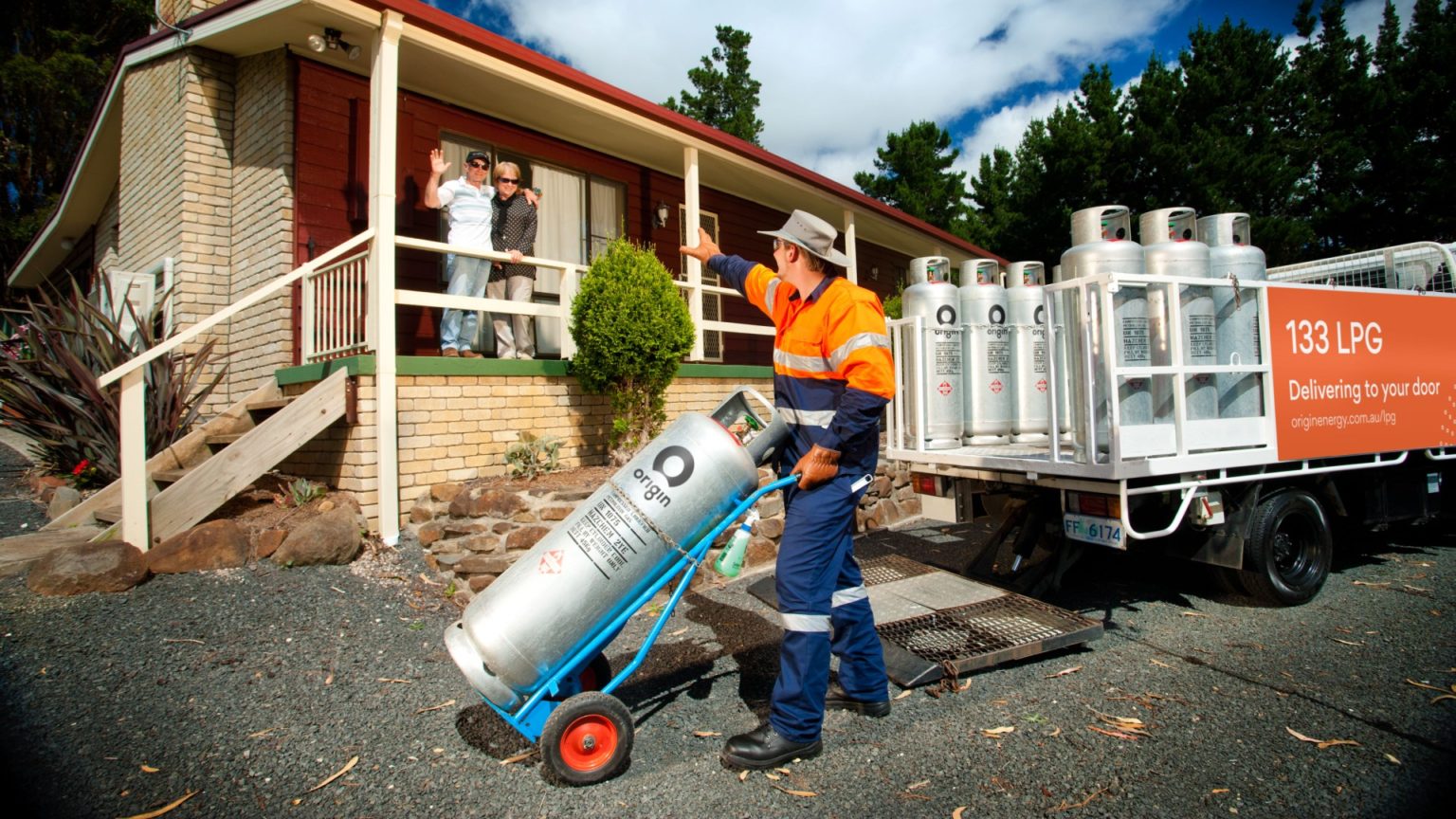 Origin LPG Gas Bottles