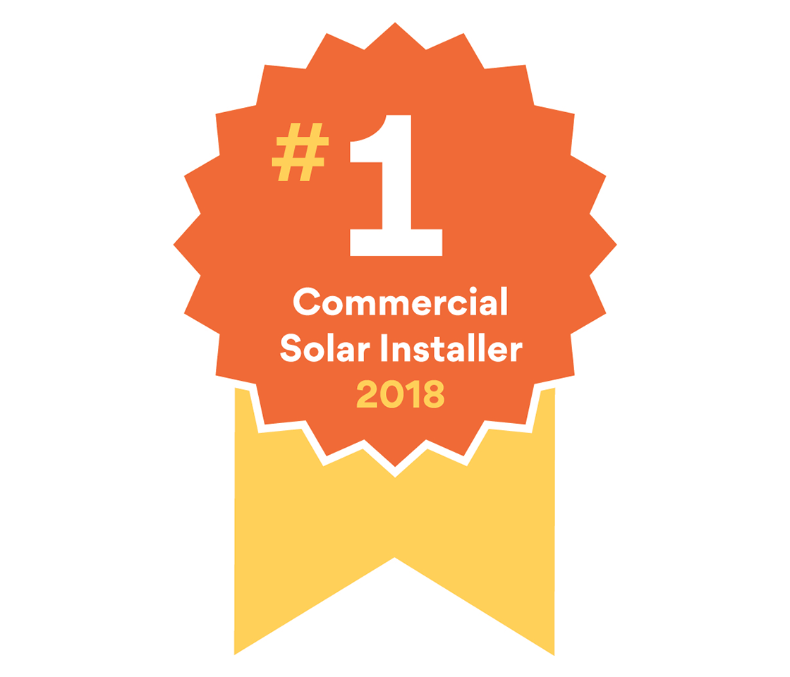 Number 1 Commercial Solar Installer 2018